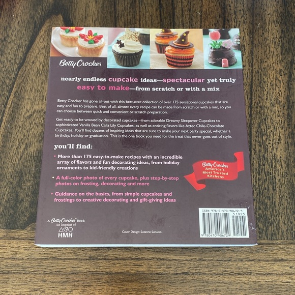 Betty Crocker The Big Book Of Cupcakes Paperback Party Baking Cookbook - Picture 7 of 7